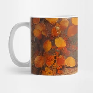 Rusty textured countryside autumn Mug